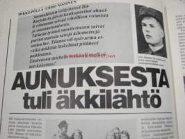 Kansa taisteli 1982 nr 6 - 25 vuotta - juhlanumero , Hitler hengenvaarassa, Aunuksesta tuli äkkilähtö Urho Nissinen muistelee, Sakari Alapuro: taistelin