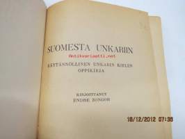 Suomesta-Unkariin Unkarinkielen oppikirja