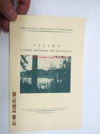 Valamo short handbook for travellers 1926