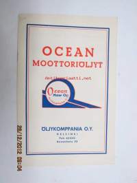 Ocean moottoriöljyt -myyntiesite