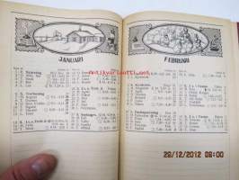 Folk kalender VIII 1918, innehåller mm. följande artikel; När ispalatset ramlade, Från Murmanska kusten, Pönttövuori tunnelbygge, Vad den ryska revolutionen