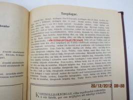 Folk kalender XVII 1928, innehåller mm. följande artikel; I anledning av tioårsminnet - inbördeskrig, Hur vi bygger och bor, Litet om suggestion och hypnos, Ur