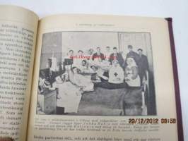 Folk kalender XVII 1928, innehåller mm. följande artikel; I anledning av tioårsminnet - inbördeskrig, Hur vi bygger och bor, Litet om suggestion och hypnos, Ur