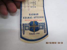 Rauman kolmas apteekki, Rauma, 4.10.1944 -apteekkisignatuuri