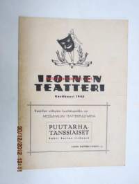 Iloinen teatteri Kesäkausi 1945 -käsiohjelma