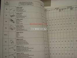 Suzuki 1985 Special service tools catalog