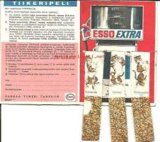 Esso Extra tiikeripeli  1967 - arpa 2 kpl