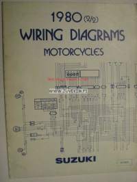 Suzuki 1980 2/2 Wiring Diagrams 
