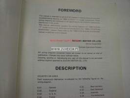 Suzuki 1980 2/2 Wiring Diagrams 