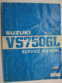 Suzuki VS750GL service manual -huolto-ohjekirja