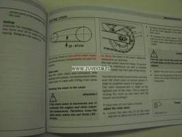 MZ RT125 Owner´s manual -käyttöohjekirja