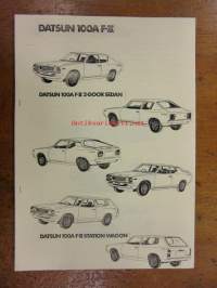 Datsun 100a чертеж