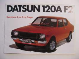 Datsun 120 A F 2 Grand Luxe 2 ov, 4 -ov, Coupe - myyntiesite