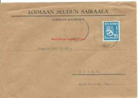 Loimaan Seudun Sairaala 1952 - firmakuori