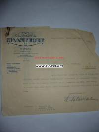 Osuuskunta Maantuote Tampere 20.4.1929 -asiakirja