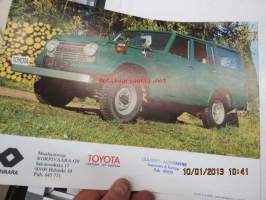 Toyota Maasturit 1979 -myyntiesite