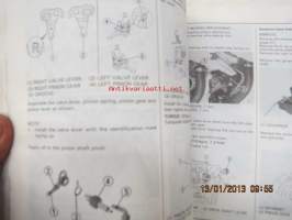Honda CR125R 1989 owner´s maintenance manual -omistajan huolto-ohjekirja