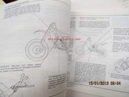 Honda CR80R 1991 owner´s maintenance manual -omistajan huolto-ohjekirja