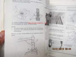 Honda CR80R 1991 owner´s maintenance manual -omistajan huolto-ohjekirja
