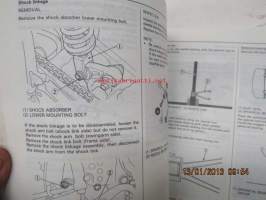 Honda CR80R 1991 owner´s maintenance manual -omistajan huolto-ohjekirja