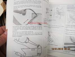 Honda CR80R 1991 owner´s maintenance manual -omistajan huolto-ohjekirja