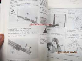 Honda CR80R 1991 owner´s maintenance manual -omistajan huolto-ohjekirja