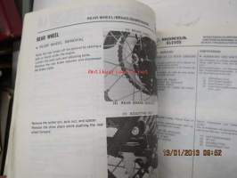 Honda XL250S Shop Manual -korjaamo-ohjekirja