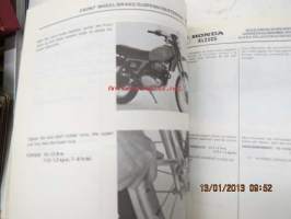 Honda XL250S Shop Manual -korjaamo-ohjekirja