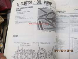 Honda XL250S Shop Manual -korjaamo-ohjekirja
