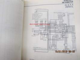 Honda XL250S Shop Manual -korjaamo-ohjekirja