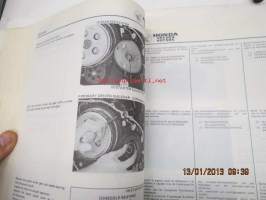 Honda VF750 Sports, VF750 Custom Shop Manual -korjaamokirja