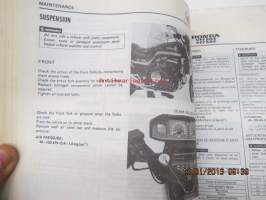 Honda VF750 Sports, VF750 Custom Shop Manual -korjaamokirja