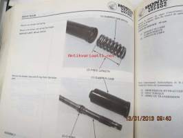 Honda VF750 Sports, VF750 Custom Shop Manual -korjaamokirja