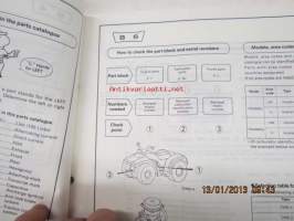 Honda TRX450Sw (Fourtrax Foreman S), TRX450ESw (Fourtrax Foreman ES) Parts Catalogue -varaosaluettelo