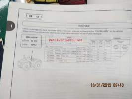 Honda TRX450Sw (Fourtrax Foreman S), TRX450ESw (Fourtrax Foreman ES) Parts Catalogue -varaosaluettelo