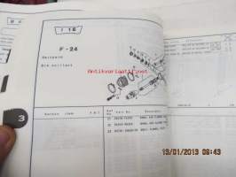 Honda TRX450Sw (Fourtrax Foreman S), TRX450ESw (Fourtrax Foreman ES) Parts Catalogue -varaosaluettelo