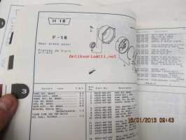 Honda TRX450Sw (Fourtrax Foreman S), TRX450ESw (Fourtrax Foreman ES) Parts Catalogue -varaosaluettelo