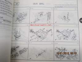 Honda TRX450Sw (Fourtrax Foreman S), TRX450ESw (Fourtrax Foreman ES) Parts Catalogue -varaosaluettelo