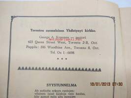 Canadan Viesti - hengellinen kuukausijulkaisu suomalaisille kodeille 1955