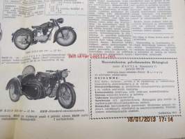 Maaseudun Koneviesti 1954 nr 21 sis. mm. seur. artikkelit / kuvat / mainokset; Allis-Chalmers B Diesel, BMW-moottoripyörät, Helvar-palsta ym.