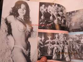 Bal du Moulin Rouge Paris - Festival Fantaisie de Rêve -tunnetun kabareen ohjelmakirjanen vuodelta 1974