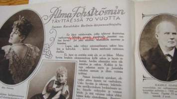 Suomen Kuvalehti 1926 nr 1, Bolanderin kravatti, Sakari Pälsi, Alma Fohström, Lallukka: Taiteilijain talo.