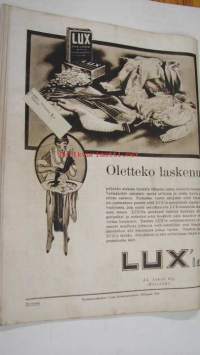 Suomen Kuvalehti 1926 nr 1, Bolanderin kravatti, Sakari Pälsi, Alma Fohström, Lallukka: Taiteilijain talo.