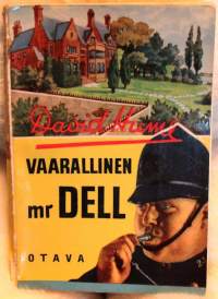 Vaarallinen Mr DELL. 1957. 3.p. Cardby-sarja. (Dekkari, salapoliisiromaani)