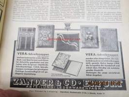 Wochenschrift für Papier -saksalainen paperialan ammattilehti, messunumero 1.3.1934