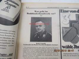 Wochenschrift für Papier -saksalainen paperialan ammattilehti, messunumero 1.3.1934