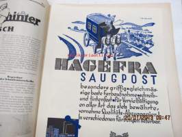 Wochenschrift für Papier -saksalainen paperialan ammattilehti, messunumero 1.3.1934