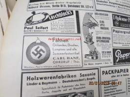 Wochenschrift für Papier -saksalainen paperialan ammattilehti, messunumero 1.3.1934