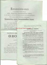 Kansanvalistus-seura  tarjoaa kirjoja tilattavaksi 1893