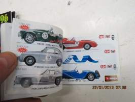 Bburago - Burago 2001 -pienoismalliautojen tuoteluettelo